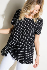 POLKA DOT TUNIC TOP