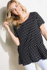 POLKA DOT TUNIC TOP