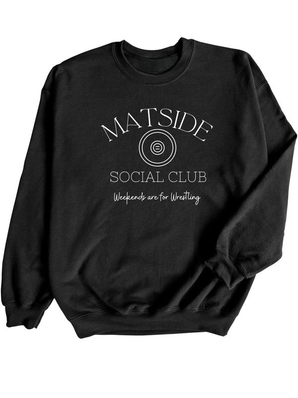 Mattside Social Club Wrestling Graphic Sweatshirt