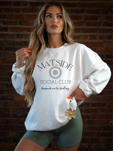 Mattside Social Club Wrestling Graphic Sweatshirt