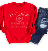 Mattside Social Club Wrestling Graphic Sweatshirt