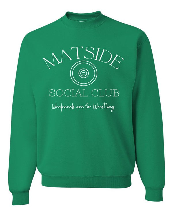 Mattside Social Club Wrestling Graphic Sweatshirt