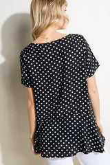 POLKA DOT TUNIC TOP