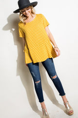 POLKA DOT TUNIC TOP