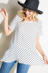 POLKA DOT TUNIC TOP