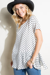 POLKA DOT TUNIC TOP